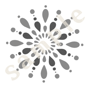 花火　白黒　sample