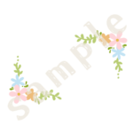 花のフレームのアイキャッチ画像