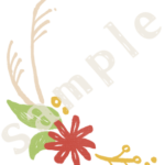 丸フレーム秋　下カギカラーsample