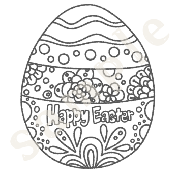 イースターエッグ2線画sample