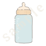 哺乳瓶　カラーsample